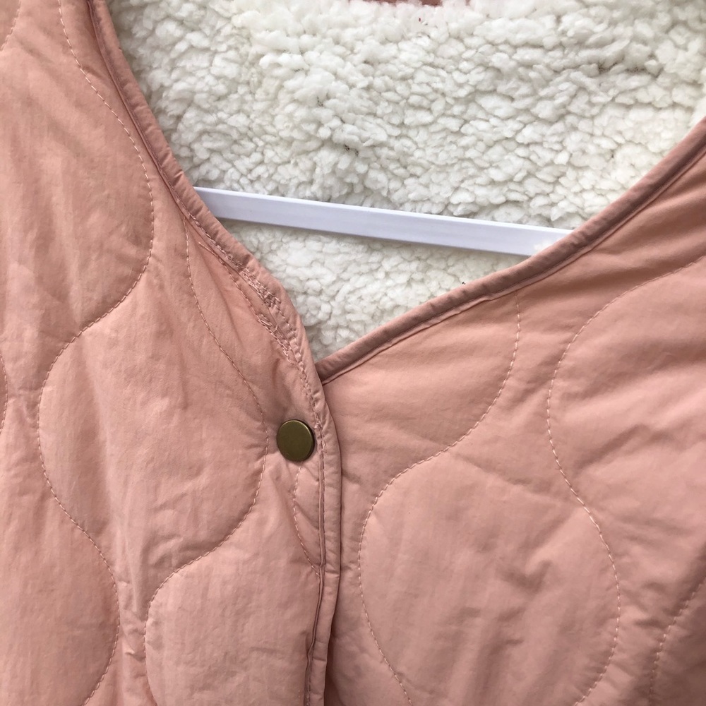 Pink Reversible Sherpa Jacket - Picture 2 of 4